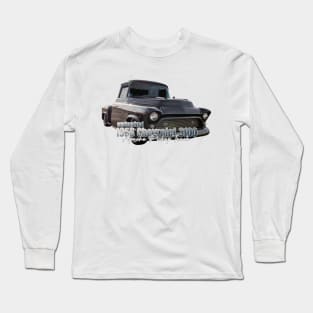 Customized 1956 Chevrolet 3100 Apache Pickup Truck Long Sleeve T-Shirt